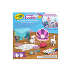 Crayola Scribble Scrubbie MerMeow Dress-Up Playset-Colour, wash & repeat: decorate scribble Scrubbie pets and mermaid tails with washable markers, then rinse and scrub to start fresh!