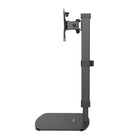 Kanto Universal Monitor Desktop Stand - Height Adjustable - 360 Degree Rotation - Black-Supports monitors weighing up to 17.6 lb