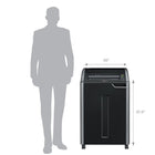 Fellowes Powershred 485Ci Cross-Cut 30-Sheet Shredder-Basket Type: Cabinet with Wastebasket