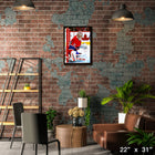 Carey Price Action "Protecting the Net" - Framed Canvas - 22" x 31"-Officially licensed by the NHL and NHLPA