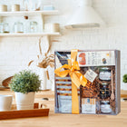 Peter & Paul's Gifts Charcuterie Delights Gift Basket-Bamboo Honeycomb