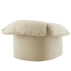 Modway Lark Slipcovered Fabric Oversized Armchair - Linen-Simple Setup Required