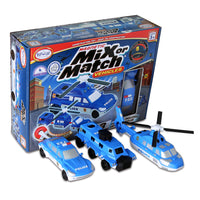 Popular Playthings Magnetic Mix or Match Vehicles - Police-Great way for kids to learn about creative play