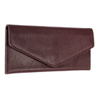 Gry Mattr Vegan Leather Wallet - Purple-Four card slots and one large slip pocket for bills or receipts