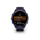 Garmin Forerunner 570 Smartwatch - 47mm - Indigo Aluminum with Translucent Imperial Purple/Indigo Band-TRAINING STATUS - Using indicators such as HRV status, recent exercise history and VO2 max, get insight into training effectiveness with training status — and know whether you’re training productively, peaking or strained.