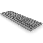 BlueDiamond Wireless Low Profile Mechanical Keyboard - Full Size - French-White LED Backlighting: White LED backlights provide a backdrop of light for improved visibility and a clean aesthetic