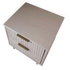 Manhattan Comfort Granville 18.11" Modern 2-Drawer Nightstand 2-Piece Set - Light Grey-15.16" L x 18.11" W x 19.49" H