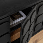 Modway Toscana 61" Sideboard - Black-Non-Marking Floor Glides