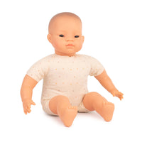 Miniland Soft Body Dolls - 15-3/4" - Asian-Soft-bodied doll