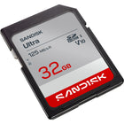 Sandisk 32GB Ultra PLUS SDHC UHS-I Card-Capture Raw and JPEG Photos