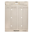 SupremeX Inter-Tac Reusable Adhesive Patch Inter-Departmental Envelopes - 32lb. - 10" x 13" - Natural - Box of 500-Natural Kraft