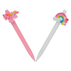 Merangue Pen with Fun Clip - Assorted-Twist-action ballpoint pen with fun-shaped clip