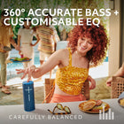 Ultimate Ears BOOM 4 Portable Waterproof Bluetooth Speaker - Black-Powered for Adventure: Has a rechargeable battery that stays powered, pumping tunes for 15 hours on a single charge