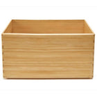 My Home My Living 3-Piece Bamboo Rectangle Storage Baskets Set - 14.5"W x 10" D x 8"H-Contemporary appearance and functional design make the baskets perfect for decoration and storage