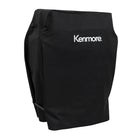 Kenmore 33" Gas Grill Cover - Black-Ventilation slots and closure strips help ensure that your grill cover stays on even in windy weather.