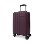 Bugatti Bordeaux Hardside Carry-On Luggage - 21.5" - Fig-Made of ABS/PC