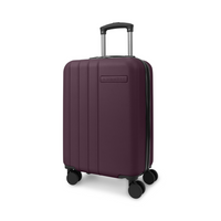 Bugatti Bordeaux Hardside Carry-On Luggage - 21.5" - Fig-Made of ABS/PC