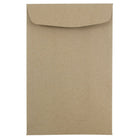JAM Paper 6 x 9 Open End Catalogue Premium Envelopes, Brown Kraft Paper Bag, 250 Pack-Brown Kraft