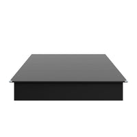 Nexera Valere Platform Bed - Queen Size - Black-Clean and Modern Style: Elevate your bedroom with the sleek and clean lines of our platform bed, designed to complement any room decor effortlessly