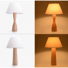 Decent Living 2-Piece Beech Table Lamp-Smooth Finish: Hand-sanded to achieve a sleek, smooth surface.