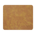 General Supply Goods + Co PU Leather Mouse Pad - Cognac-Anti-slip