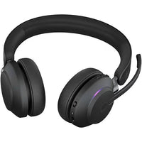 Jabra Evolve2 65 Wireless Bluetooth/USB-A Stereo On-Ear Headset -Teams-Connect two Bluetooth enabled devices at the same time, including mobile device and computer.