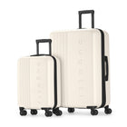 Bugatti The Classic 2-Piece Hardside Luggage Set - Egret-Made from a durable blend of ABS and polycarbonate composite