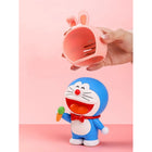 Rock Doraemon Singing Rabbit Bluetooth Speaker - Blue/White-Removable rabbit hood design for two display styles