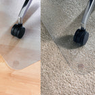 Floortex Polycarbonate Anti-Slip Chairmat for Hard Floors - 36" x 48"-Strong adhesive provides a secure, reliable hold
