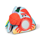Melissa & Doug Ocean Tummy Time Triangle-Makes a great gift for expecting parents and babies, newborn to 6 months, for hands-on, screen-free play