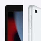 Apple 9th Gen iPad 10.2-inch Retina Display, Wi-Fi, A13 Bionic Chip, 64 GB, iPadOS 15, Silver-iPadOS15 operating system