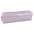 Fashion Stationery Glitter Pencil Case - 8.27" L x 2.17" W x 2.17" H - Pink-Ideal for holding pens, pencils and small accessories