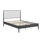 Modway Adair Spindle Metal Full Platform Bed - Charcoal-Full Size Platform Bed Frame