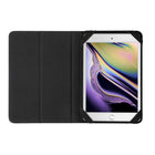 Basic Tech Universal Folio Case for 7" - 8" Tablets - Charcoal-Fits tablets from 7"-8"