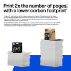 HP 68e EvoMore Original Ink Cartridge -  High Yield - Black -HP's most sustainable ink cartridge for your printer combines legendary performance and the quality you expect, all while keeping the planet in mind