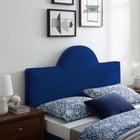 Modway Dawn Performance Velvet King/California King Headboard - Navy-Plywood and MDF Construction