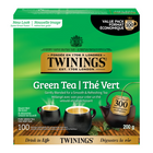 Twinings Pure Green Tea Bags - 100 Pack-Made with carefully selected green tea leaves for a smooth taste and enticing aroma