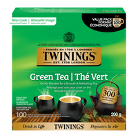 Twinings Pure Green Tea Bags - 100 Pack-Made with carefully selected green tea leaves for a smooth taste and enticing aroma