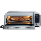 Salton Pizzadesso Professional Air Fryer Pizza Oven with Peel - Stainless Steel- dehydrate - dry fruits and veggies for snacks, meat jerky and more! 