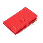 Champs Iconic Slim Wallet - Red-Bill compartment