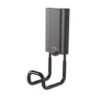 Gator Magnetics 2.5" MIDI Closed Magnetic Hook - 25 lb Capacity - Black-Holds a load of up to 25 lbs. on thin steel surfaces. It is tested for its shear strength at a 90° angle load capacity. This is how a hook should work instead of your tool sliding down the steel surface, falling to the floor.