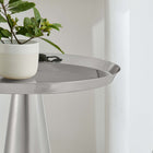 Modway Maren Round Side Table - Nickel-Versatile Accent Table