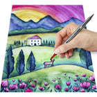 Staedtler 3001 C6-1 Double-Ended Watercolour Brush Pens - Europe - 6 Pack-5