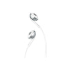 JBL T205 Earbud Headphones, Chrome (JBLT205CRM)-3.5mm Connection