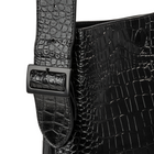 Gry Mattr Vegan Leather Bag - Black Croc-4