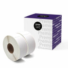 Premium Tape Address Labels - Compatible with Dymo 30252 - Black on White -  1 1/8’’ x 3 1/2’’ (28mm x 89mm) - 2 Rolls - 700 Labels (350 labels/roll)-Color: Black / White