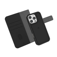 LBT 2-in-1 Switch Wallet Folio Case for iPhone 16 Pro-Holds up to 3 cards in its storage compartment