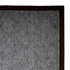 Truu Design Natural and Authentic Checkered Bamboo Floor Mat - 48 x 72 inches - Brown-Versatile: great for bathrooms, living rooms, kitchens, bedrooms, and many other living spaces