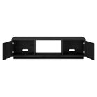 Hudson&Canal Dorian TV Stand for TV's up to 65" - Black Grain-Clean with a soft, dry cloth and no harsh chemicals or abrasive cleaning materials