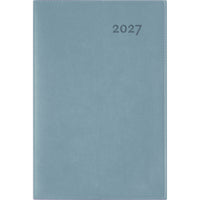 W. Maxwell 2027 Gama Weekly Planner - 6.25" x 9.5" - Blue-January to December 2027